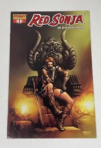 Red Sonja #1 2005 Dynamite Red Foil Retailer Incentive Conan. NM B&B - Picture 1 of 4