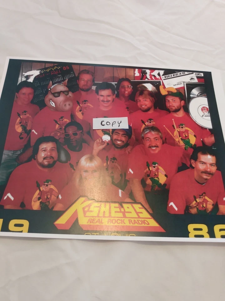 Kshe K-she Copy Of Original  Calendar Picture 8 X 11 On Heavy Card Stock 1986 - Image 1 of 1