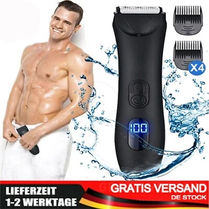 Männer Intimrasierer Haar Rasierer Herren Körperrasierer Balls Trimmer NEU - Bild 1 von 21