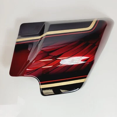 Harley 09-23 Touring CVO Heirloom Red Fade con cubierta lateral derecha negra CVO Heirloom Foto 1 de 4