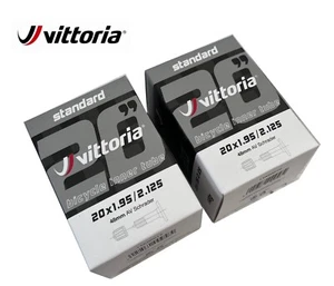 2X Vittoria 20 x1.95/2.125 AV Schrader light Bicycle BMX Kids Bike Tubes - Picture 1 of 1
