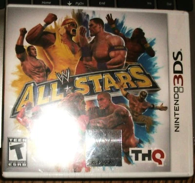 WWE All Stars (Nintendo 3DS, 2011) THQ Wrestling Game New Sealed - Image 1 of 2