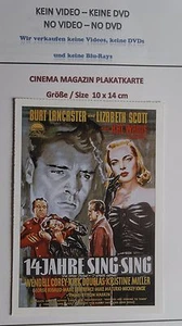C03- KARTE - Burt Lancaster - 14 JAHRE SING SING - Picture 1 of 2