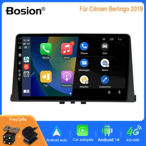 10.1'' Autoradio Für Citroen Berlingo 2019-2020 Android 14 GPS WIFI DSP 6G+128G - Bild 1 von 12