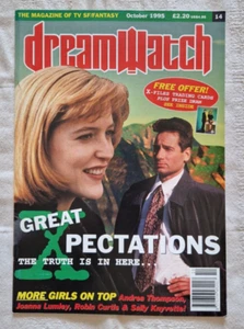 Dreamwatch Magazine Issue #14 X-Files Cover Star Trek Robocop Babylon 5 Oct 1995 - Picture 1 of 9