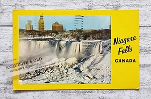AK Niagara Falls Canada Kanada Tourismus Wasserfall Winter Schnee Postkarte Deko - Picture 1 of 2