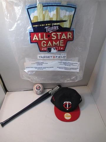 Minnesota Twins Lot Infant New Era Snapback Hat Bag Ball Bat Cover