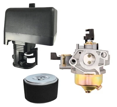Carburetor with Air Box Assembly and Air Filter Fits Honda GX340 11HP Engines - Image 1 of 4
