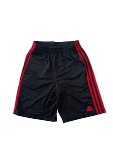 Adidas Athletic Basketball Shorts Black Boys Size M 10-12 Good Condition - Picture 1 of 11