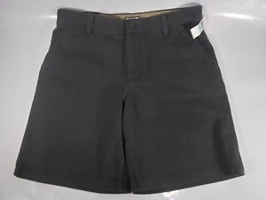 Izod Herren Chino Shorts grau vorne flach 34 UVP $ 55 - Bild 1 von 4