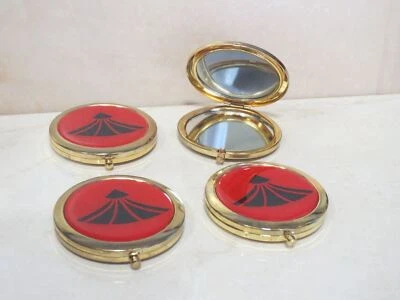 LOTE DE 4 ESPEJOS RETROVISORES PORTÁTILES ROJOS Foto 1 de 2