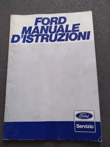 FORD LIBRETTO USO MANUTENZIONE ORIGNALE EDIZ. 12/1979 (247) - Foto 1 di 6