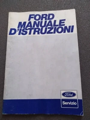 FORD  LIBRETTO USO MANUTENZIONE  ORIGNALE  EDIZ. 12/1979   (247) - Immagine 1 di 4