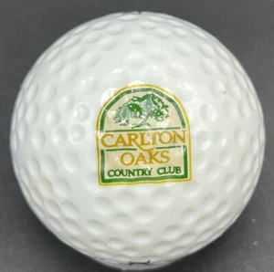 Carlton Oaks Country Club Logo Golf Ball (1) Maxfli Pre-Owned - Picture 1 of 4