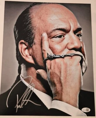 Foto firmada por Paul Heyman de lucha libre WWE 11x14 leyenda ECW CERTIFICADO DE AUTENTICIDAD JSA Brock Lesnar Foto 1 de 3