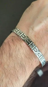 Brazalete Erick's de plata de ley Taxco.925 - Imagen 1 de 9