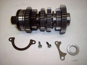 87 88 89 90 HONDA CBR600 CBR 600 F HURRICANE TRANSMISSION GEARS COUNTER SHAFT - Picture 1 of 3