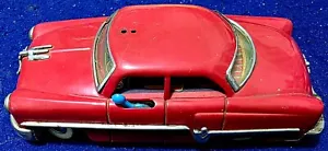 Auto d'epoca 8-1/4" Electromobile Tin Fire Chief B/O Packard di Mizuno del Giappone - Foto 1 di 10