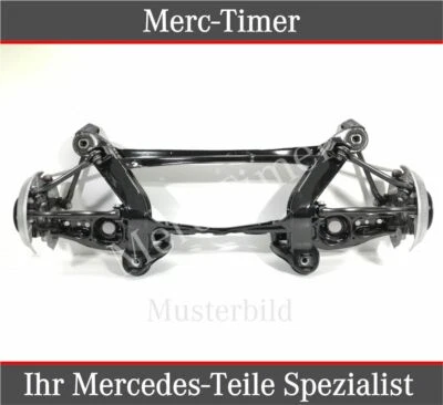 NEU Achsträger Hinterachse Set für Mercedes W124 E-Klasse Querlenker Radträger - Bild 1 von 4