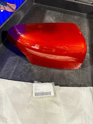 Tapa de cubierta de espejo retrovisor lateral para pasajero para Ford Ranger 2015-2018 roja Foto 1 de 3