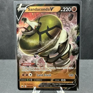 Sandaconda V 089/198 Swsh06: Sword & Shield Chilling Reign Pokémon TCG Card NM - Picture 1 of 2