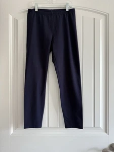 NEW EILEEN FISHER STRETCHY ELASTIC WAIST LEGGINGS JERSEY PULL ON PANTS SZ XS/TP - Picture 1 of 6
