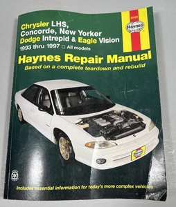 Haynes Repair Manual Chrysler LHS Concorde New Yorker Dodge Intrepid Eagle Visio - Picture 1 of 3
