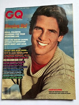 GQ MAGAZINE Gentleman's Quarterly February 1980 - Hart Bochner - Image 1 of 4