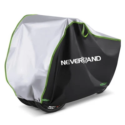 Heavy Duty 210D Waterproof Bicycle Bike Cover Outdoor Dust UV Rain Sun Protector - image 1 of 4