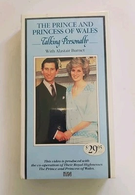 The Prince And Prices Of Wales Talking Personally VHS SEALED Vestron VTG  - Image 1 of 4