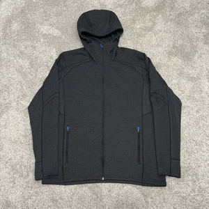 Kuhl Jacket Men’s Large Black Hoodie Full Zip Sweatshirt - Picture 1 of 5