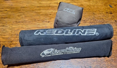 Juego de almohadillas Redline Proline 2004 vintage, pieles de lagarto Foto 1 de 2