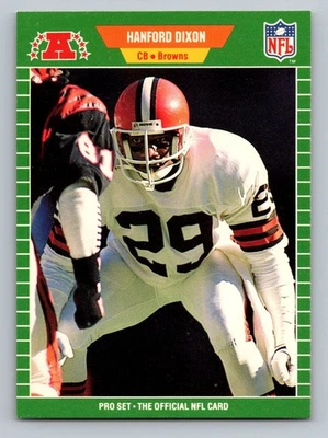 1989 Pro Set #75 Hanford Dixon - Image 1 of 2