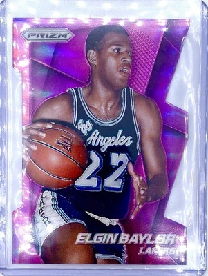 2014-15 Panini Prizm púrpura troquelado Prizm/139 Elgin Baylor #198 Foto 1 de 2
