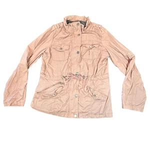 Snobbish Collection Jacke Damen Large Rosa Baumwolle Durchgehender Reißverschluss Mantel Outdoor - Bild 1 von 10