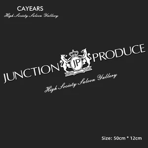 JDM Junction Produce JP Racing Decals Car Front Windshield Sports Sticker 50cm - Picture 1 of 4