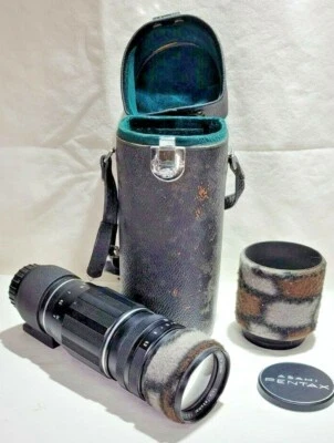 Asahi Pentax Super Takumar 300mm f6.3 Telephoto Lens With Case, And Tripod Mount - Image 1 of 4
