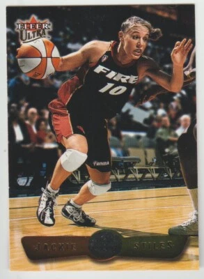 2002 Fleer Ultra WNBA #1 Jackie Stiles Fire ROY - Image 1 of 2