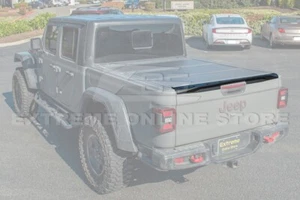 For 20-Up Jeep Gladiator EOS Performance Matte Black Rear Tailgate Lid Spoiler - Foto 1 di 18