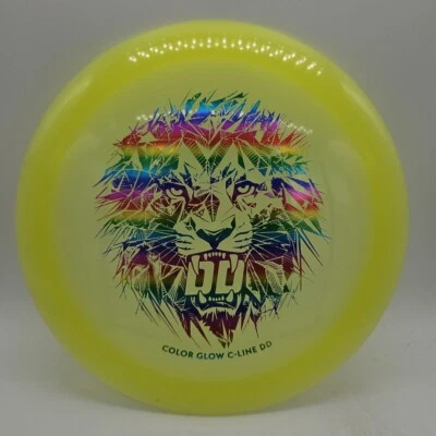 Discmania Glow C-Line DD Limited Edition EO2024 Fundraiser Yellow/Rainbow 174g - Image 1 of 4