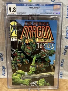 The Savage Dragon #2 - CGC 9.8 - Teenage Mutant Ninja Turtles Crossover - Picture 1 of 3