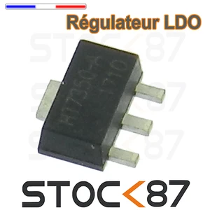 1596-5# 2 bis 50 Stück Regler 5V HT7350 Low Power Consumption LDO - SOT-89 - Bild 1 von 1