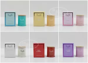 FUMARE BAMBOO LID GLASS CANDLE - 60% SOY WAX 100G/350G - Picture 1 of 18