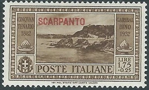 1932 EGEO SCARPANTO GARIBALDI 1,75 LIRE MH * - RB9-9 - Picture 1 of 1