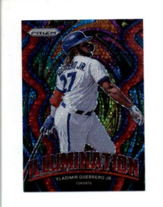 VLADIMIR GUERRERO JR 2022 PRIZM #IL-7 ILLUMINATION RED DISCO PRIZM #97/99 BC9310 - Picture 1 of 1