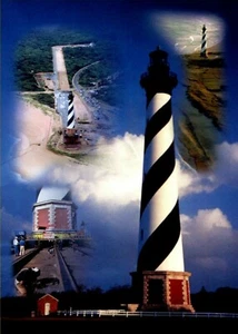 Cape Hatteras Lighthouse Moved to Safety July 1999 Oversized Postcard ©2012 - Picture 1 of 3