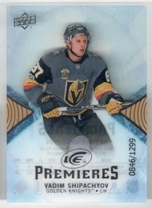 2017/18 VADIM SHIPACHYOV UD ICE PREMIERES ROOKIE #0864/1299 VEGAS GOLDEN KNIGHTS - Bild 1 von 1