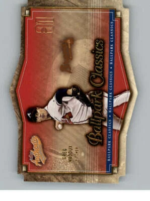 2004 Fleer Authentix Ballpark Classics #9 Greg Maddux (ref 134750) - Image 1 of 2
