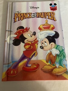 THE PRINCE AND THE PAUPER Disney 1993 vintage book - Picture 1 of 3