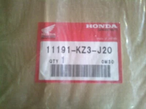NOS Honda OEM Dirt Bike Crankcase Gasket 2000-2001 CR250R Part #11191-KZ3-J20 - Foto 1 di 3